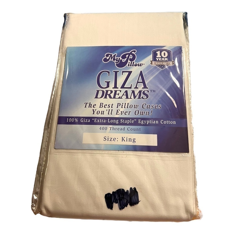 My Pillow Giza Dreams King Size Pillowcases 400 thread count